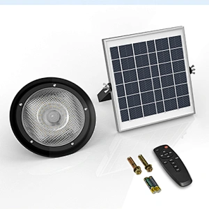 Solar Pendant Lights Motion Sensor, 5 Modes Outdoor Shed Solar Lights Indoor Waterproof, Dimmable Remote & 16Ft Cord for Barn Patio Chicken Coop Gazebo Garage,tricolor