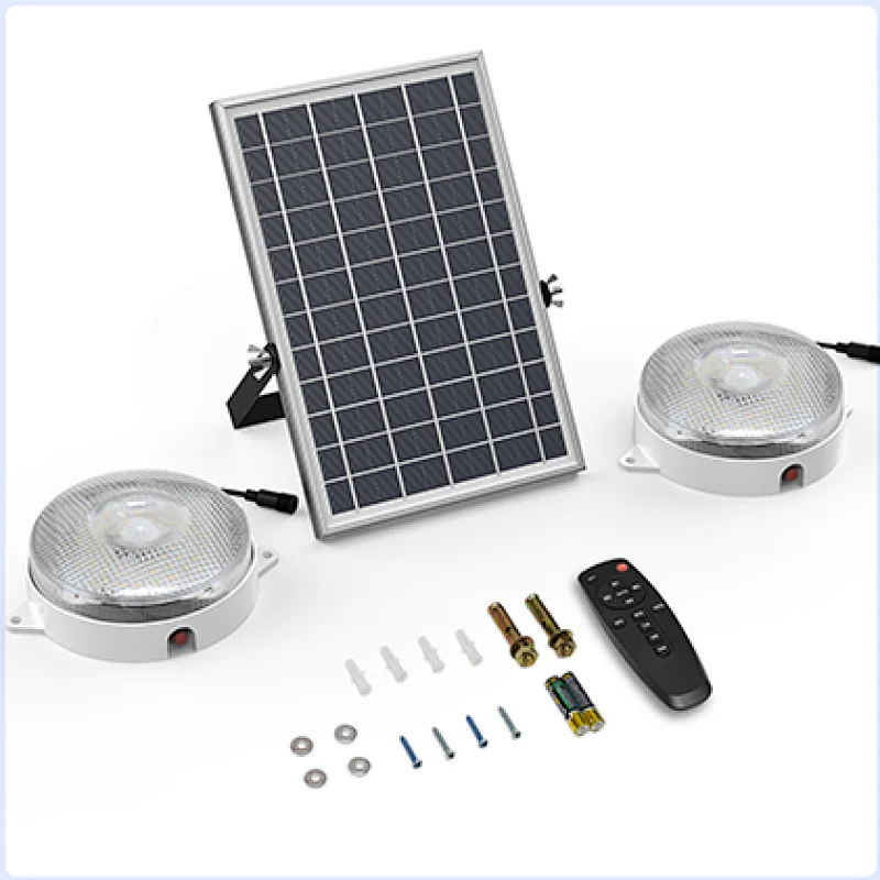 Sunbonar Solar ceiling Lights Indoor Motion Sensor, Brighter 3200K/4000K/6000K 5 Work Modes Solar Powered Pendant Lights Outdoor Home with Remote & Memory,120LED Daytime Available IP65 Dimmable Barn Lamp