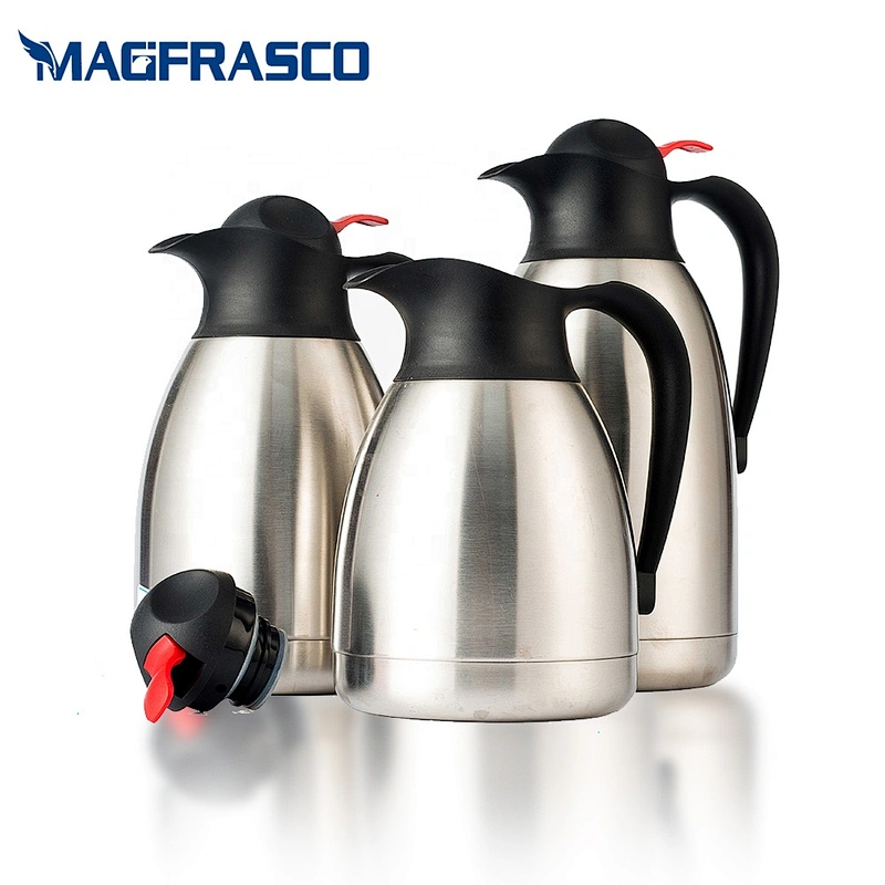 Hotel Serving Stainless Steel Coffee Pot Coffee Thermo Jug - China Vacuum  Flask and Stainless Steel Vacuum Pot price