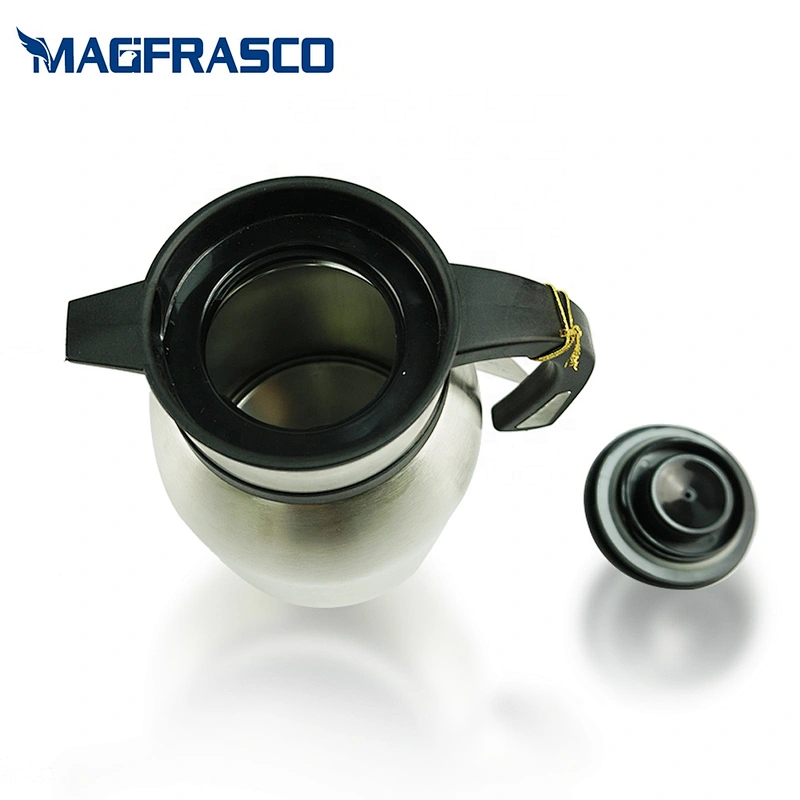 Silver Restaurant Hotel Inside Outside Stainless Steel Arabic Coffee Pot Tea  Pot Thermos Vacuum Flask from China Manufacturer - HUNAN WUJO GROUP IMPORT  & EXPORT CO. LTD.