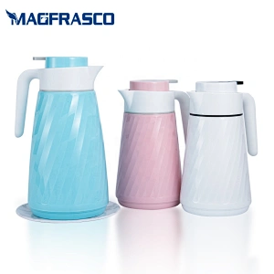 Blue 3.2L Vacuum Insulated Coffee Tea Thermos Plastic Hot Water Flask -  China Vacuum Flask and Plastic Flask price