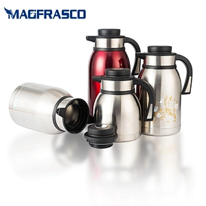 1L Thermal Arabian Percolator Small Metal Decal Vacuum Coffee Pot - China Vacuum  Flask and Thermos price