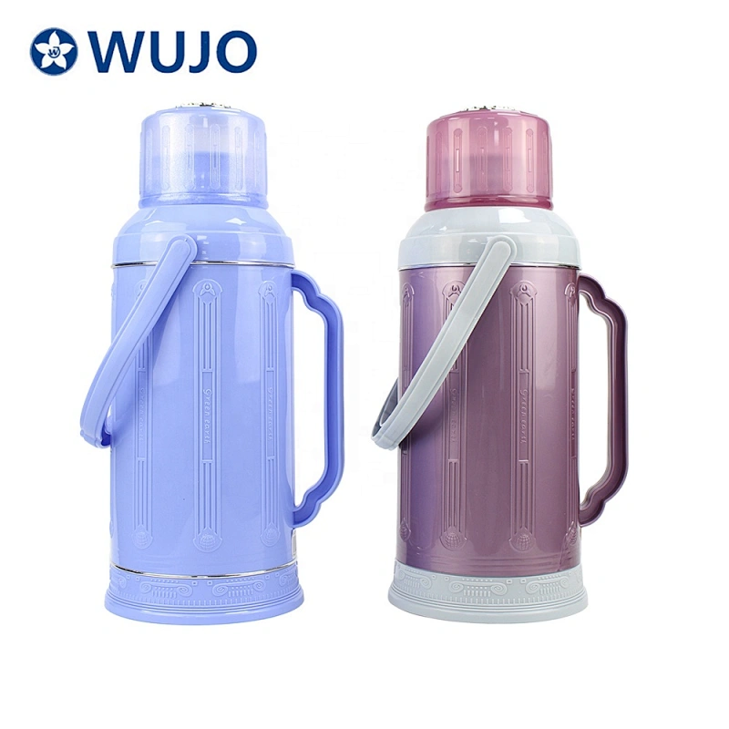 Blue 3.2L Vacuum Insulated Coffee Tea Thermos Plastic Hot Water Flask -  China Vacuum Flask and Plastic Flask price