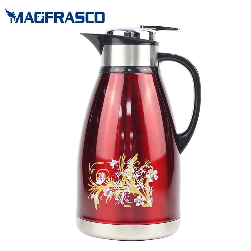 European Style Thermo Water Jug Stainless Steel Vacuum Pot - China