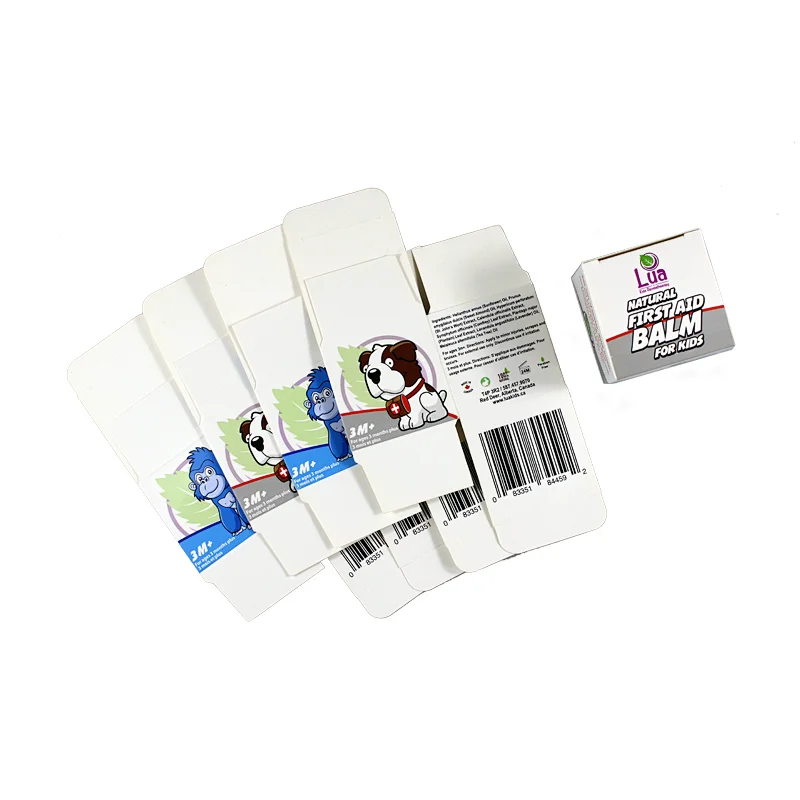 customized  bottle price folding flat pack color printing luxury health care product package box