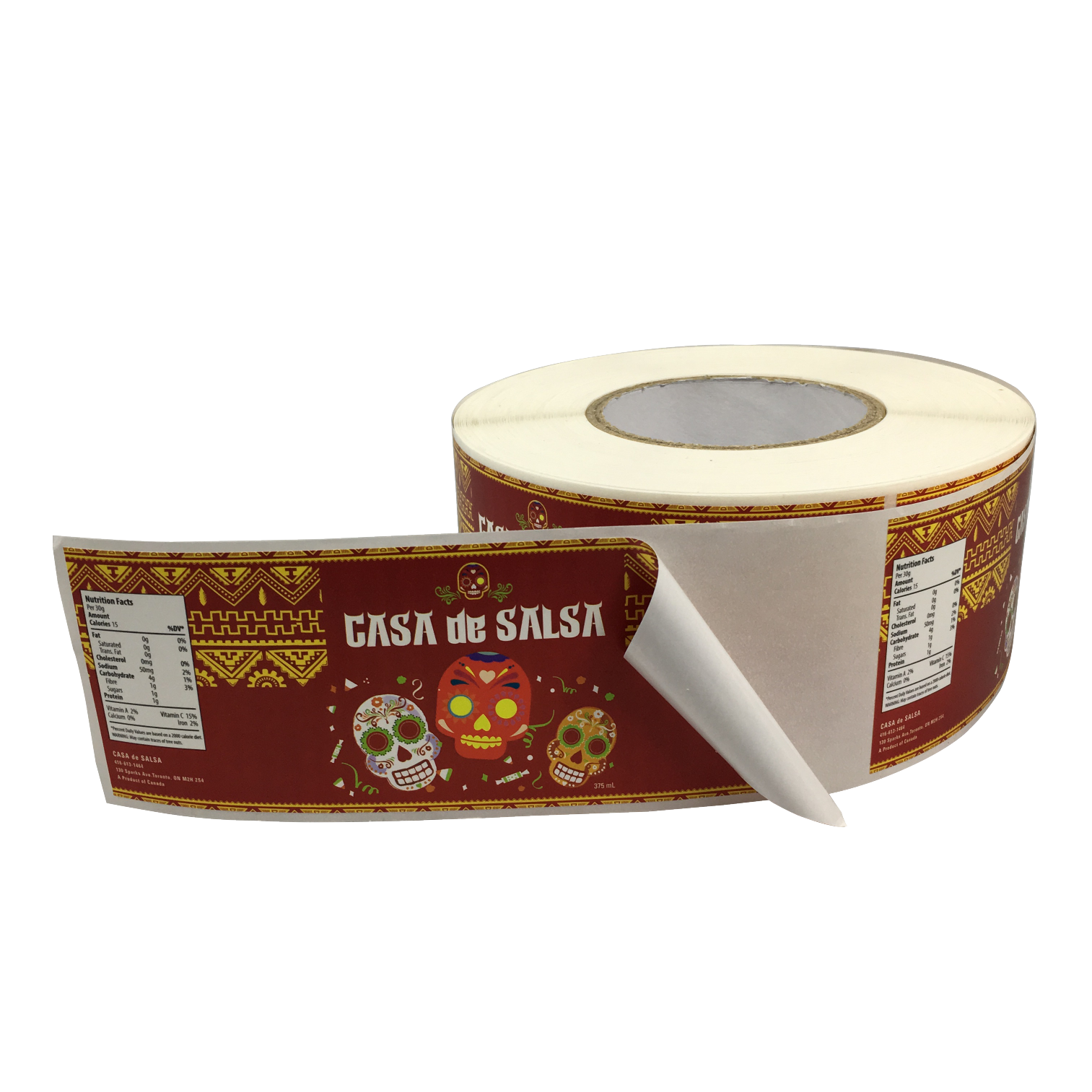 Polypropylene label