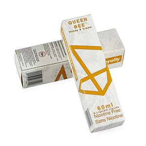 matt paper box glossy shinny logo uv printed package box for bottle
