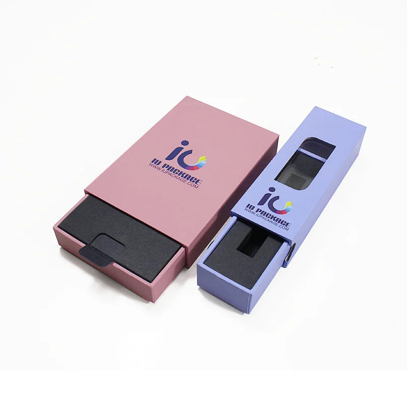 CR certified child resistant paper box for perfume cosmetic candle vape cartridge package