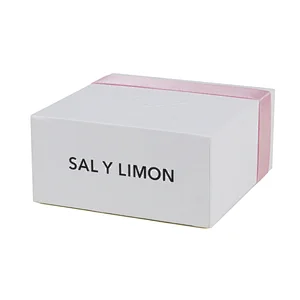 High quality custom logo white gift cardboard box
