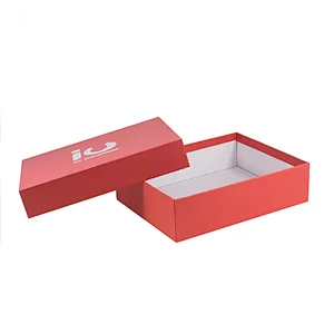 custom high class logo sliver stamping special paper packaging base and bottom box