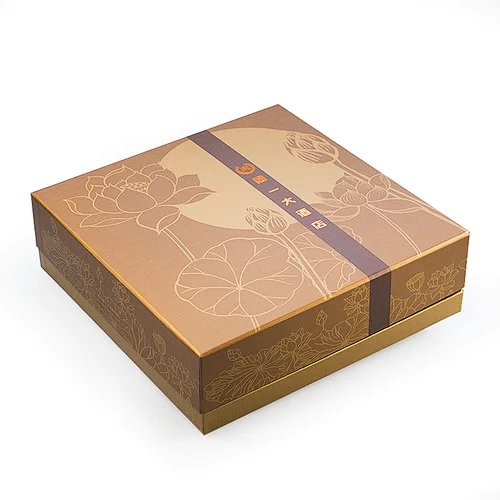 Customized square gift paper box fancy package