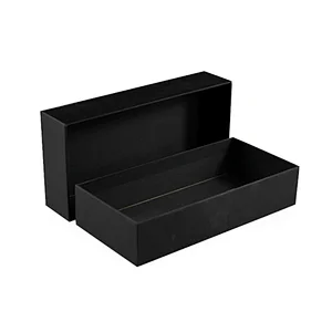 Luxury Custom Logo Black Full Color Printing Lid and Bose Paper Packaging Box