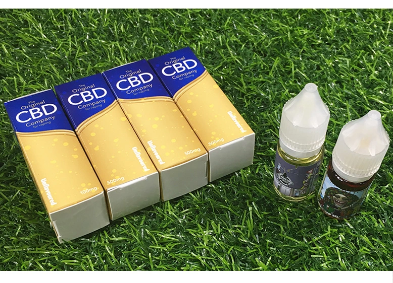 cbd oil paper box
