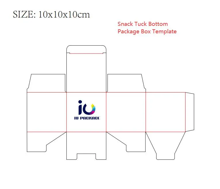 10x10x10cm Snack bottom package box for 11 oz coffee mug package.pdf