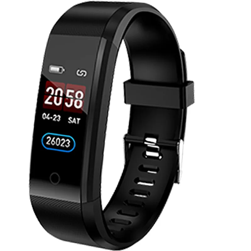 Smart Movement Fitness Tracker With Heart Rate Monitor Sleep Monitor Colorful Screen Switching SW168