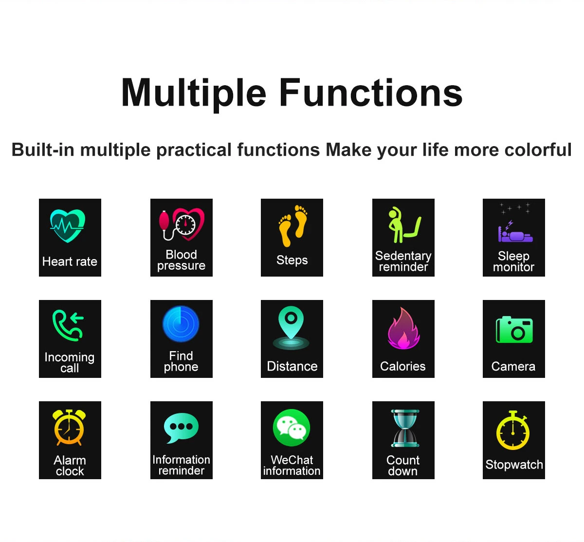 Bluetooth Smart Watch Fitness Tracker manufacturer