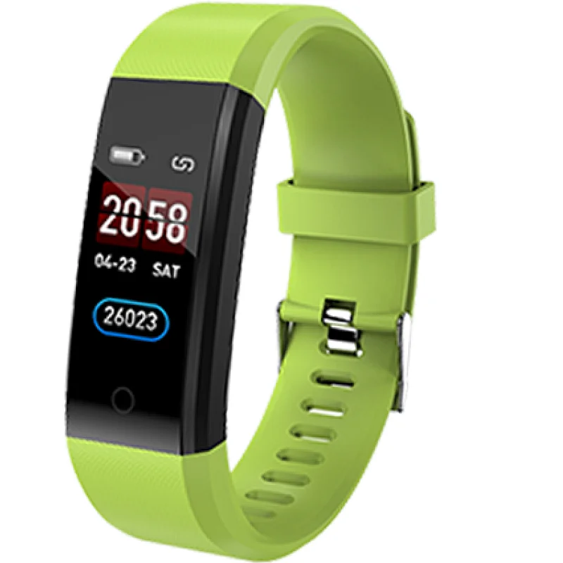 Smart Movement Fitness Tracker With Heart Rate Monitor Sleep Monitor Colorful Screen Switching SW168