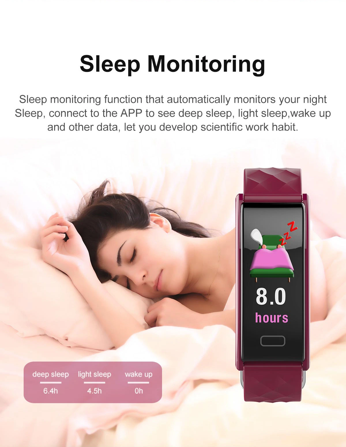 Waterproof Bluetooth Fitness Tracker manufacturer