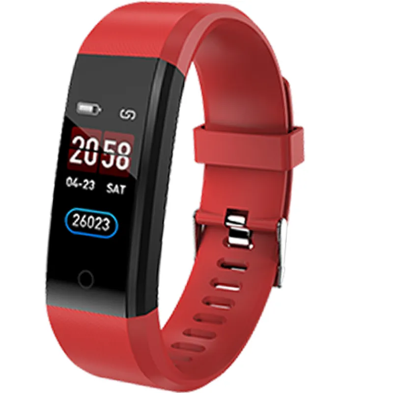 Smart Movement Fitness Tracker With Heart Rate Monitor Sleep Monitor Colorful Screen Switching SW168