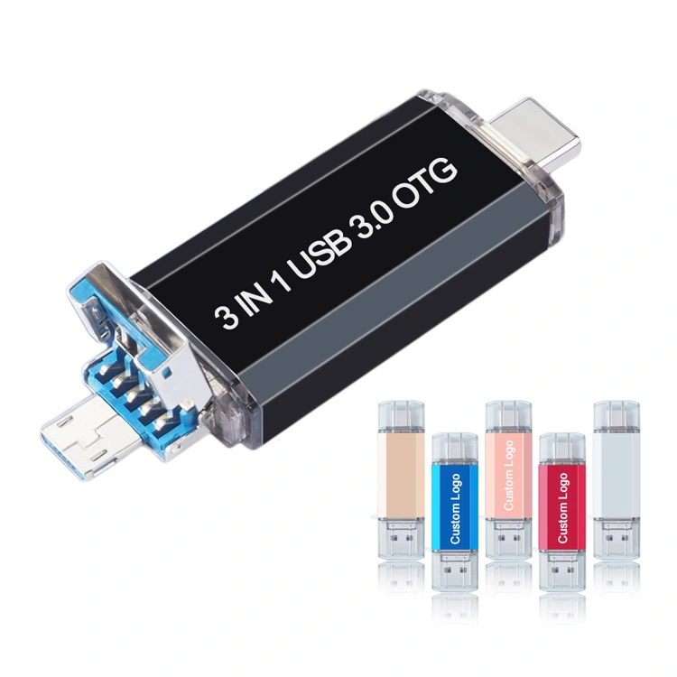 Cheap 3 In 1 Usb Otg Flash Drive