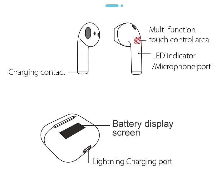 White True Wireless Earbuds factory