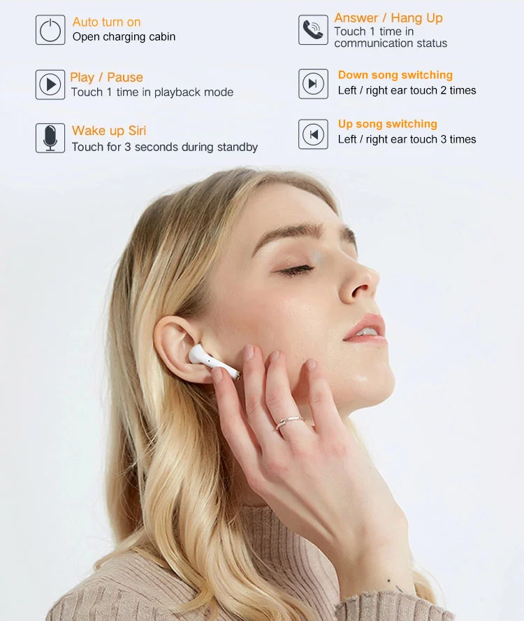 True Wireless Earbuds With Touch Control company