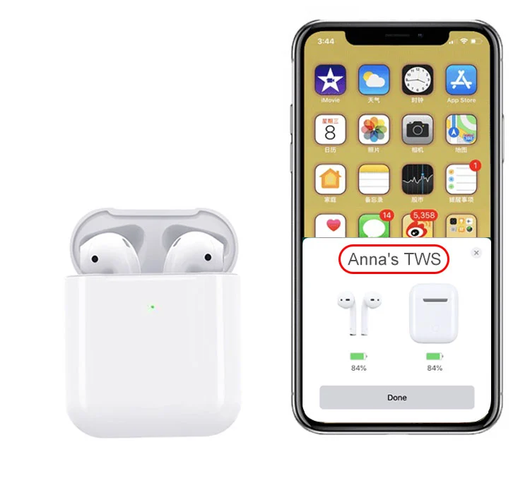 True Wireless Earbuds With Touch Control China
