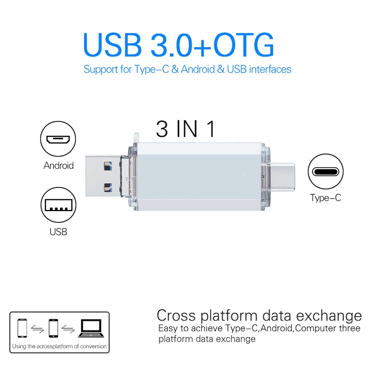 3 In 1 Usb Otg Flash Drive manufacturer