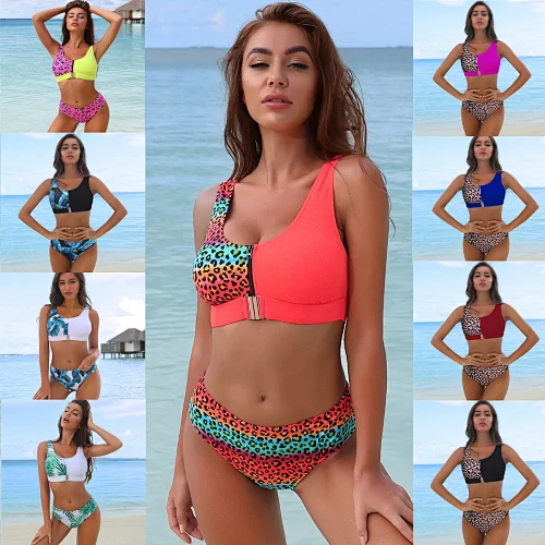 Sexy 2 Piece Women Beach Wear Swim Summer Bikini Swimsuit Bathing Suits Swimwear