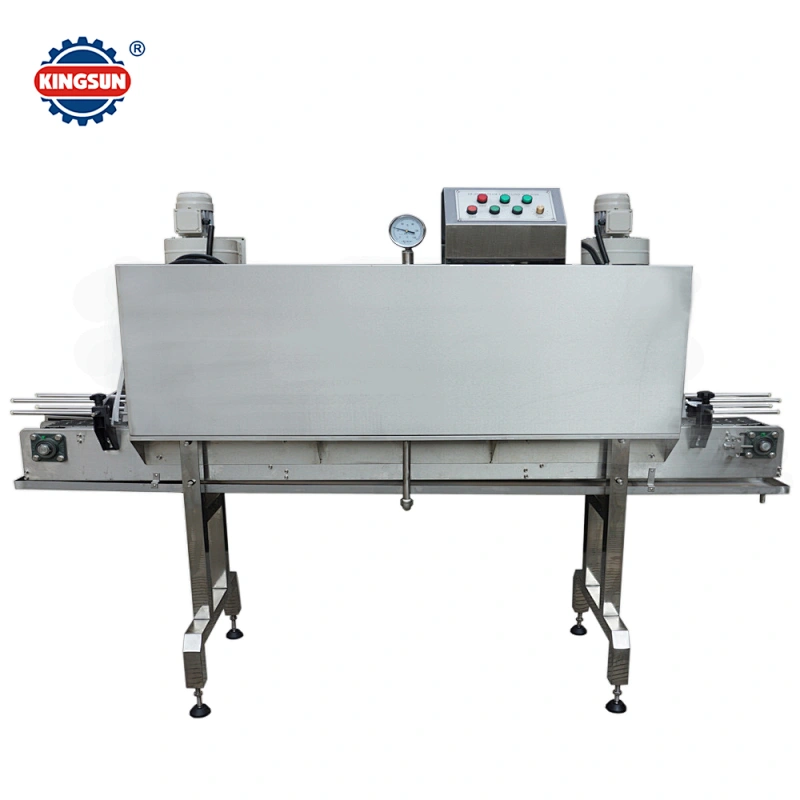 Steam shrink sleeve labelling machine,bottle sleeves shrinking machine