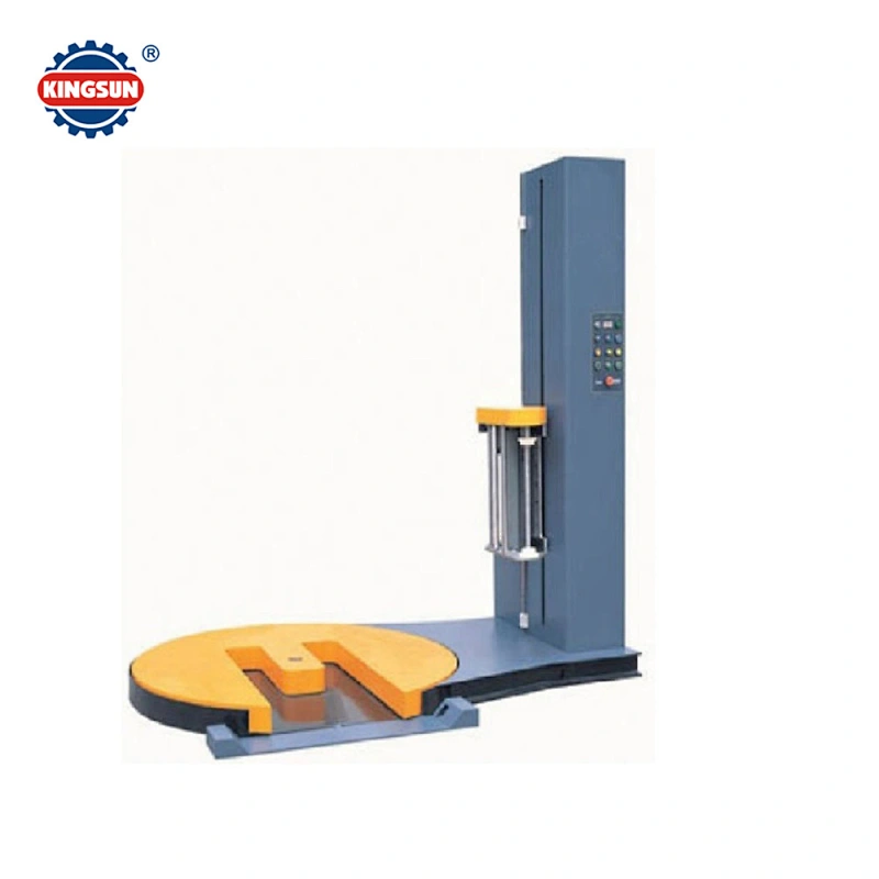 T1650FM Automatic Pre-stretch Pallet Film Wrapping Machine (open turntable)