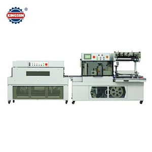 Automatic side sealing machine and heat shrink wrapping machine
