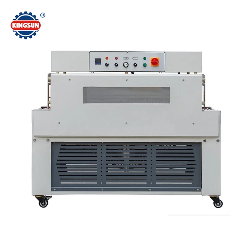 Automatic side sealing machine and heat shrink wrapping machine