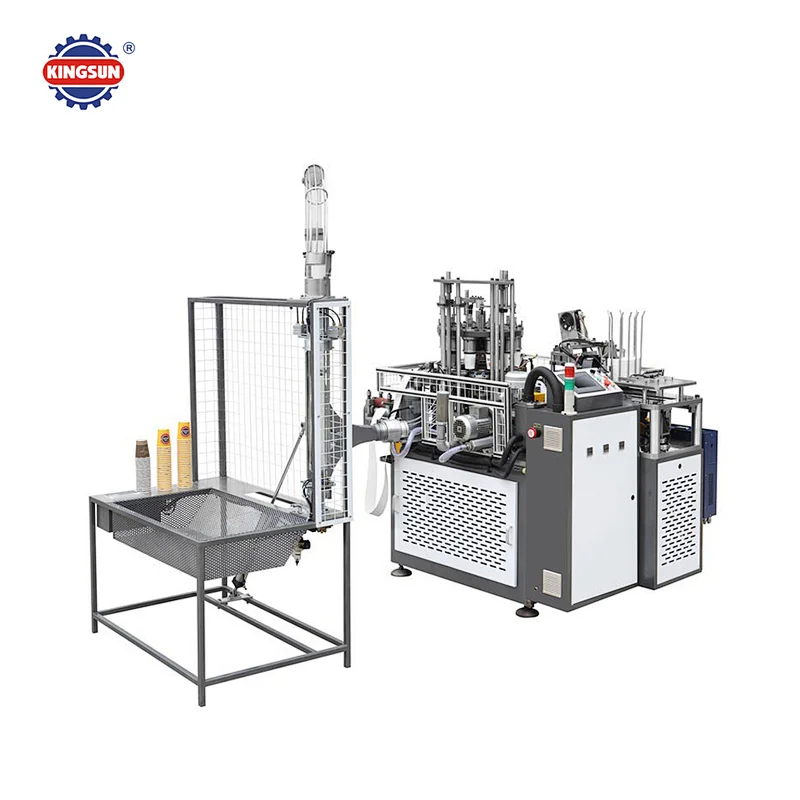 Middle Speed Tea Coffee Paper Cup Making Machine