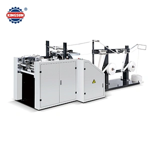 Automatic paper rope handle making machine