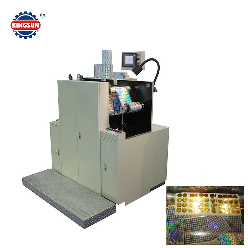 Laser security hologram sticker printer machine