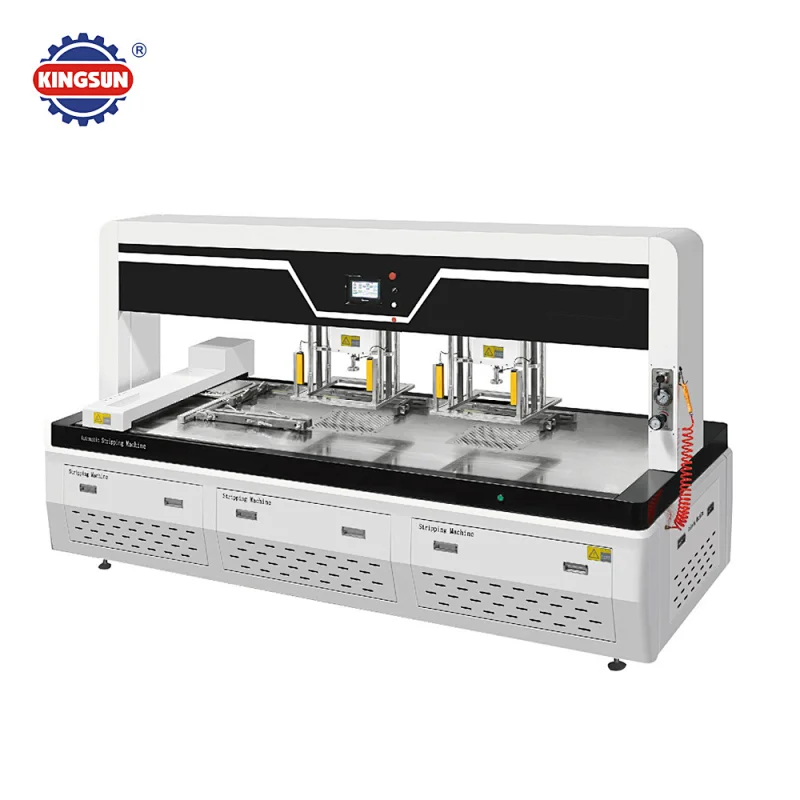 TM-1080 High Quality Double Station Plastic Waste Stripping Machine