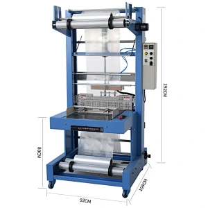 TF6540SA+BS5540M Semi- Automatic sleeve sealing & Shrink Packing Machine (Sleeve Type)