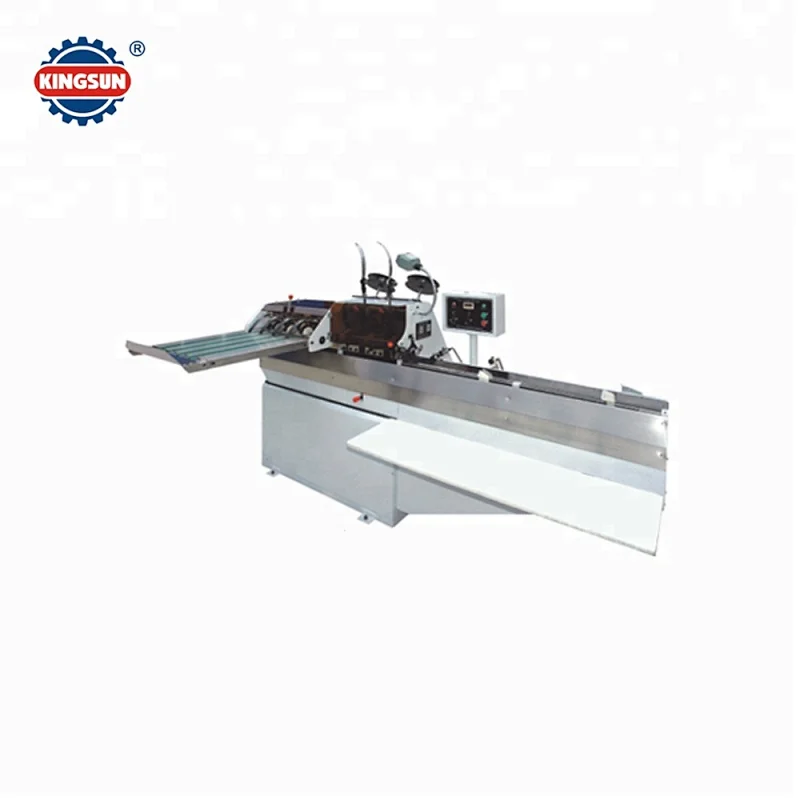 Semi-automatic book saddle stitching machine