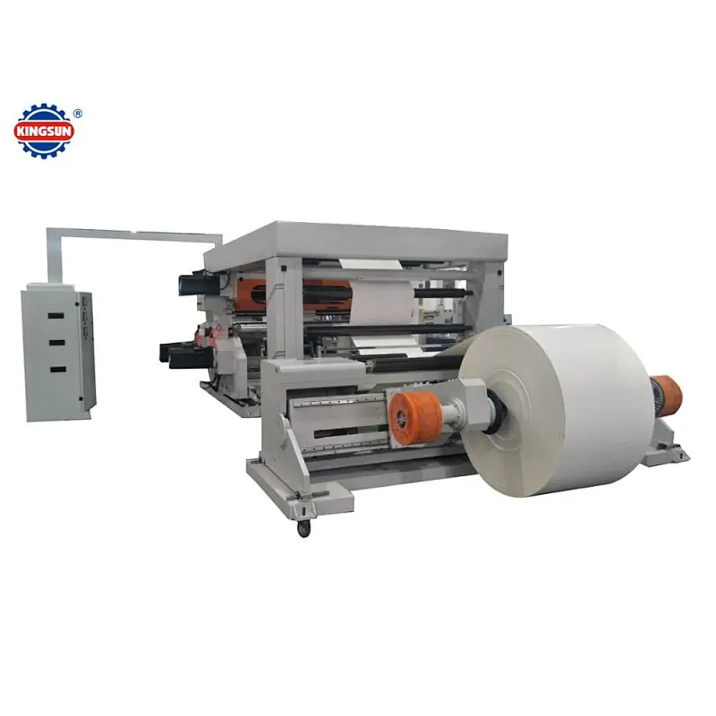 High Speed Paper Slitting And Rewinding Machine