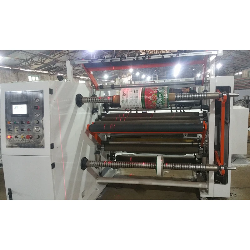 High Speed Paper Slitter And Rewinder Machine
