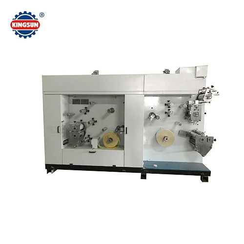 laser holographic label gluing and laminating machine