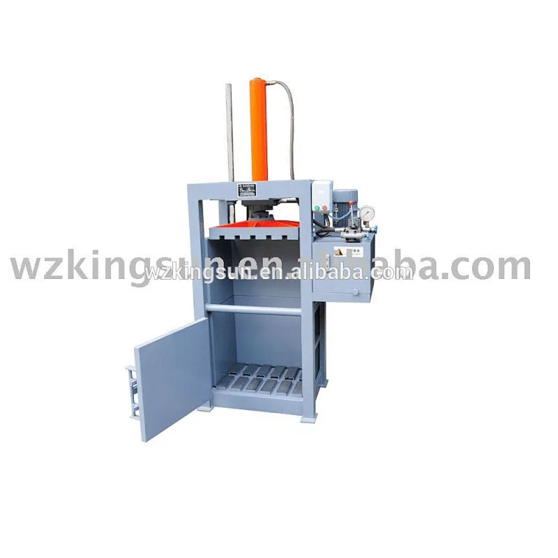 Waste Cardboard Paper Press Baler