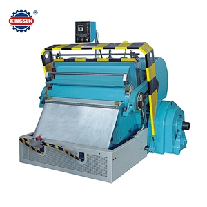 Paperboard Creasing And Die Cutting Machine