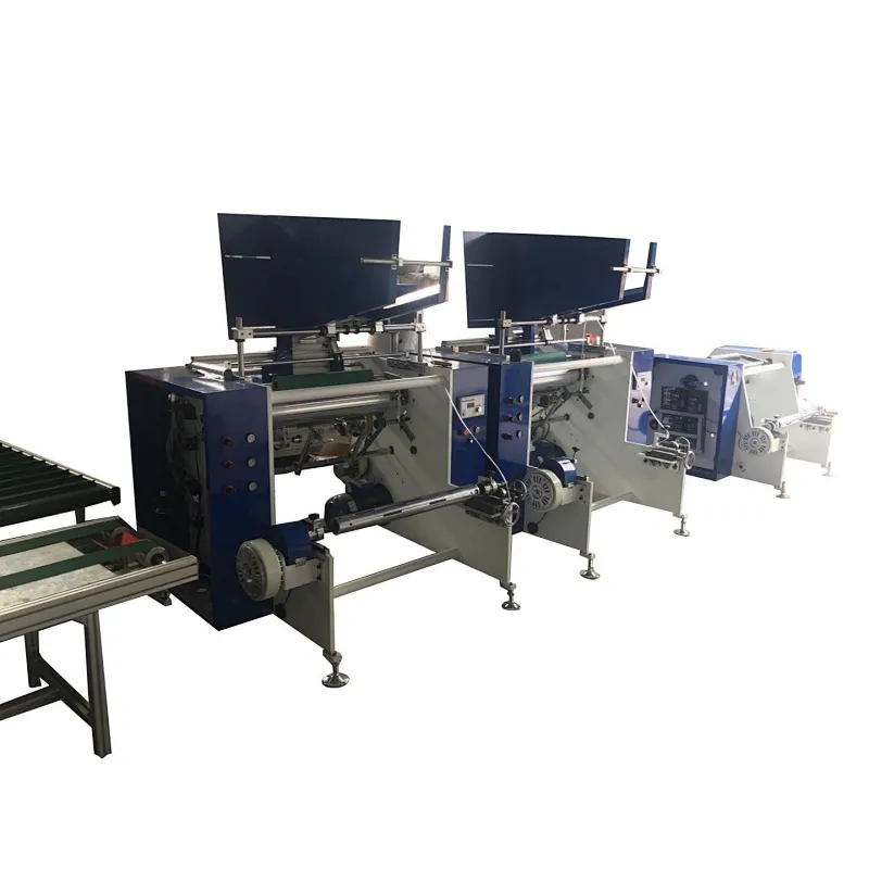 Automatic Aluminum Foil Roll Rewinding Machine