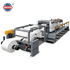 KS-1700A Model Servo Control Roll Sheeter Automatic Paper Reel to Sheet Cutting Machine