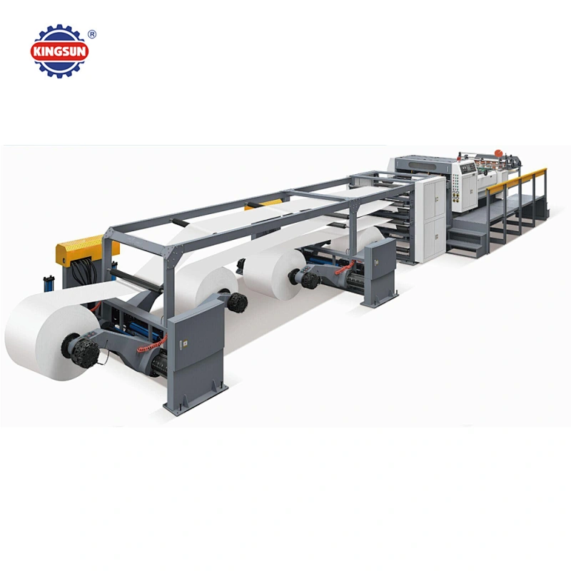 KS-1700A 4 rolls Automatic Roll Paper Sheeter machine