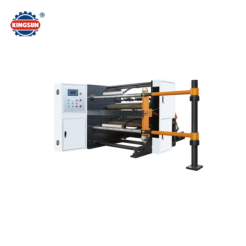 Plastic Film Slitting And Rewinding Machine