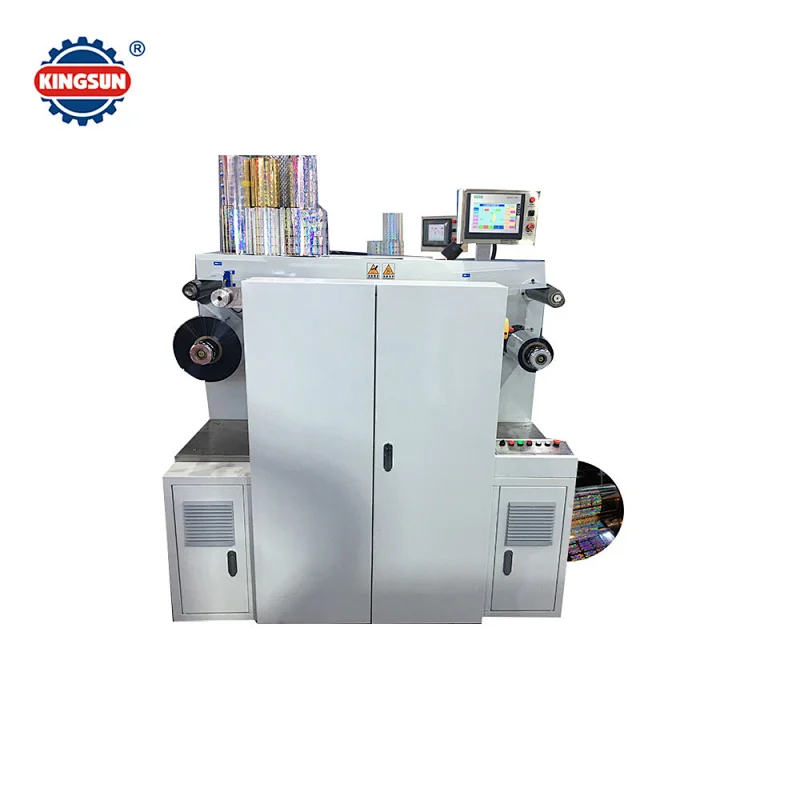 Laser label sticker hologram making machine