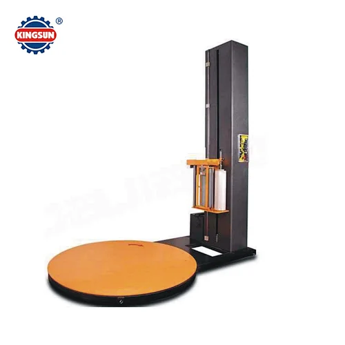 Pallet stretch wrapping machine, pallet wrapper